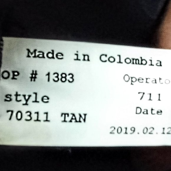 Links and Kings Tan Leather Club Duffle - Picture 8 of 8